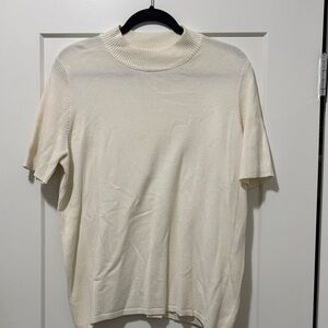 TanJay Women’s Ivory Crewneck Sweater